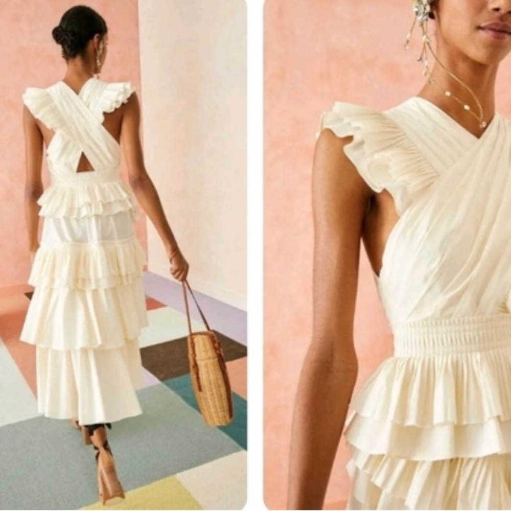 Ulla Johnson Aurore Ruffle Dress